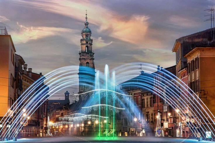 Apartmán La Dimora Blu Parma Exteriér fotografie